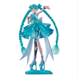 Figurine Hatsune Miku BANPRESTO EVOLVE Clearluxe Emerald Gem