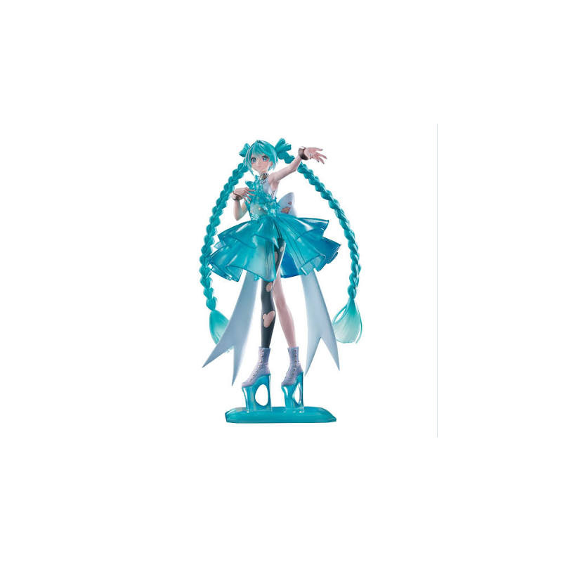 Figurine Hatsune Miku BANPRESTO EVOLVE Clearluxe Emerald Gem