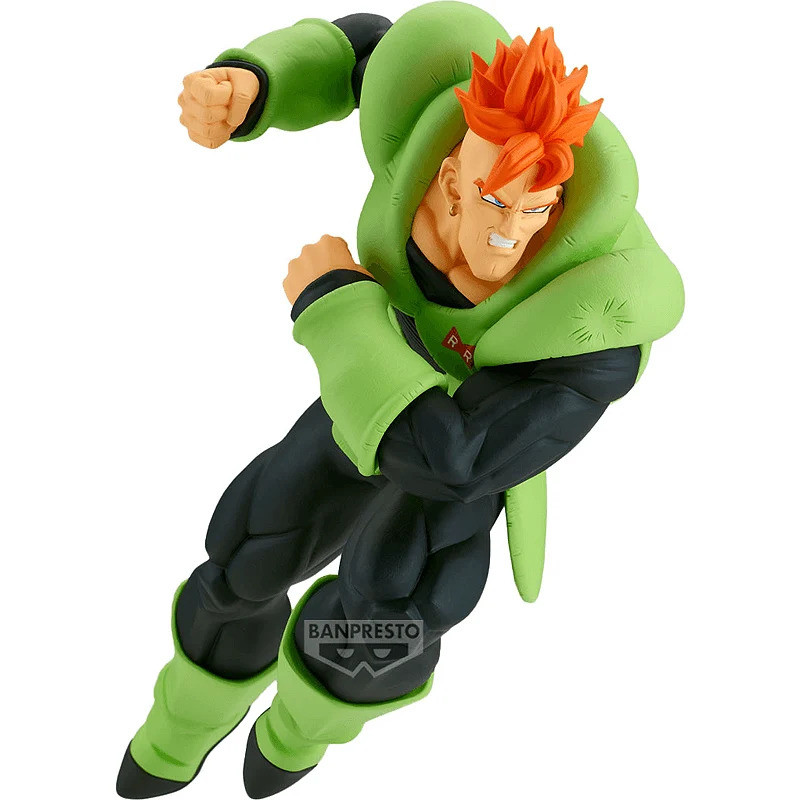 Figurine Dragon Ball Z Androïde 16 VS Cell - Banpresto