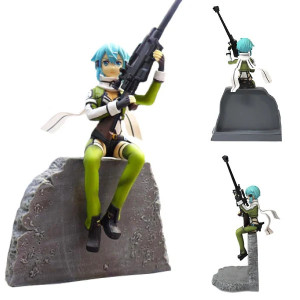 Figurine Sword Art Online II Sinon Phantom Bullet - Taito