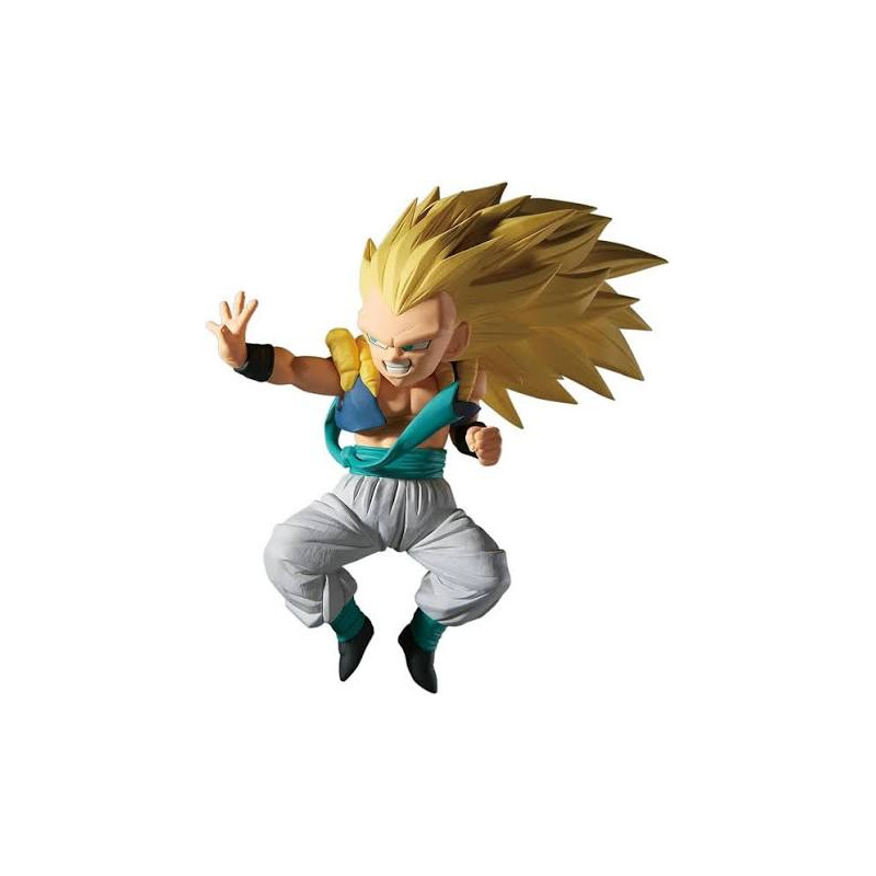 Figurine Dragon Ball Z - Super Saiyan 3 Gotenks VS Majin Buu