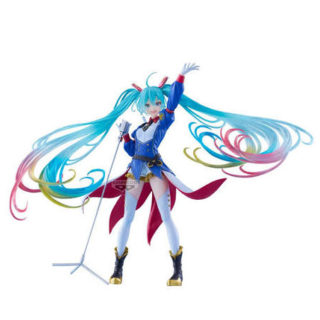 Figurine Hatsune Miku x Gundam 45th Anniversary - Banpresto