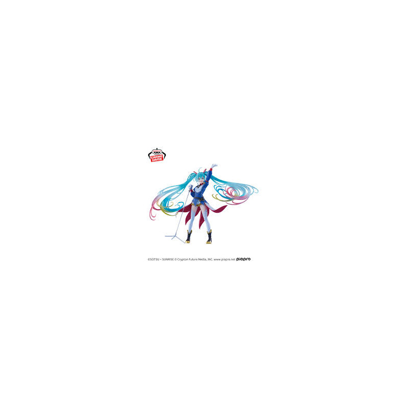 Figurine Hatsune Miku Gundam 45th Anniversary - Banpresto