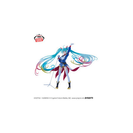 Figurine Hatsune Miku Gundam 45th Anniversary - Banpresto