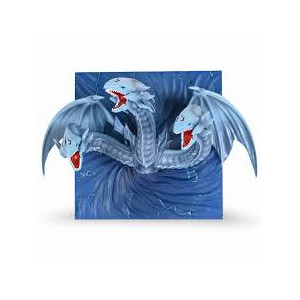 Figurine Porte-clés Blue-Eyes Ultimate Dragon - Yu-Gi-Oh!
