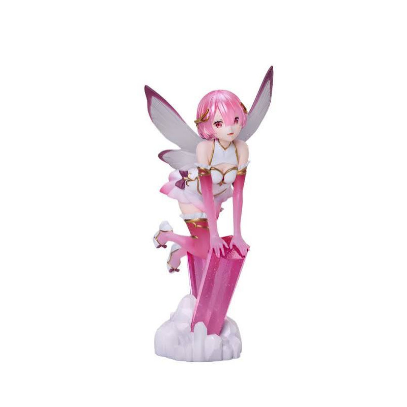 Ram, la captivante Princesse Joyau de Re:Zero, dévoile toute sa grâce dans cette magnifique figurine aux ailes scintillantes.